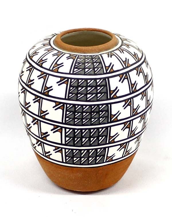 Santo Domingo Pueblo Pottery Jar by Mabel Lourdes