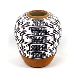Santo Domingo Pueblo Pottery Jar by Mabel Lourdes