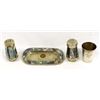 Image 1 : Sterling Shot Glass and Alpaca Abalone Shakers