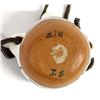 Image 3 : Native American Zia Miniature Pottery Canteen