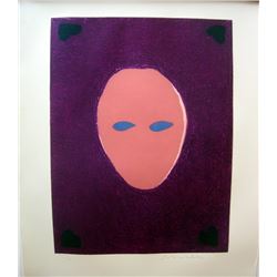 Fritz Scholder Mask of the Mystery Woman