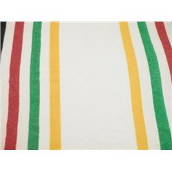 Golden Seal Blankets Colorful Striped Hudson Bay Style