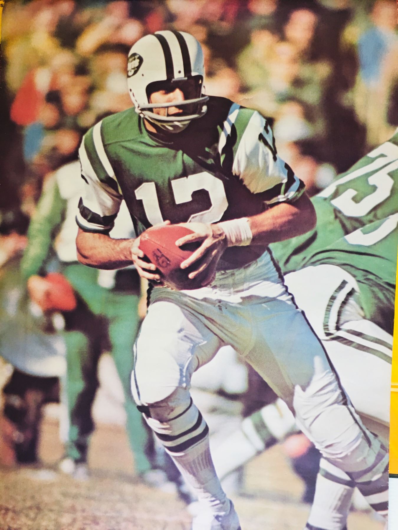 Sports Illustrated Poster Joe Namath Vintage