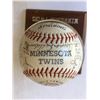 Image 3 : Minnesota Twins Signed Ball 1970