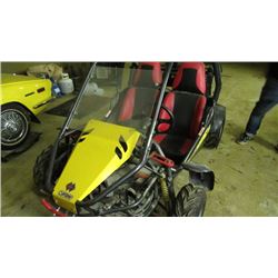 Yellow Dune buggie Buggies Carbide with Reverse