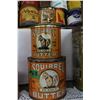 Image 1 : 3 Squirrel Peanut Butter Tins - Various Sizes