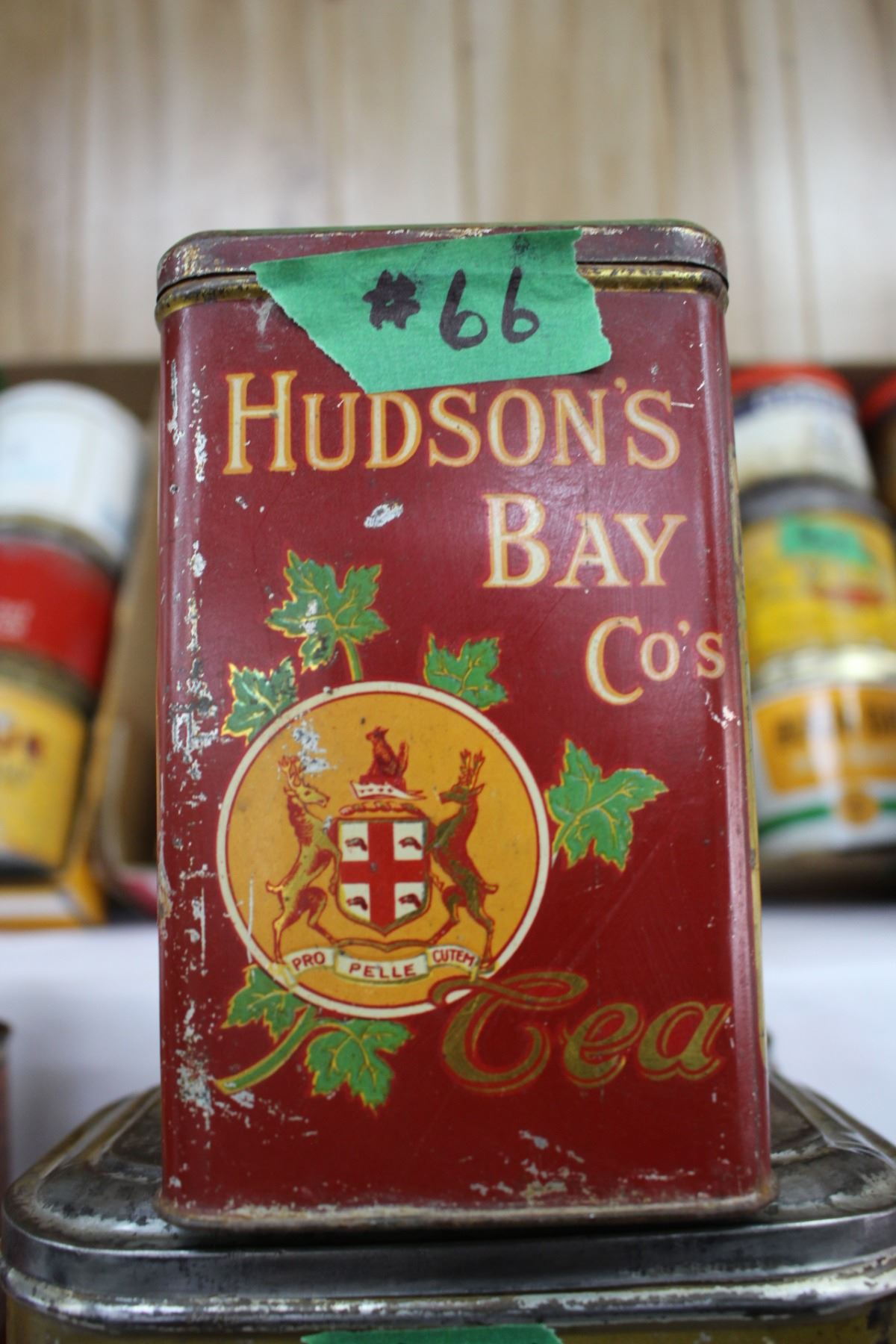 Hudsons Bay Co.'s Tea Tin