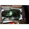 Image 1 : 4 Green Stacking Bottles