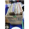 Image 1 : Box of 33 rpm Albums (Fats Domino, Paul Anka) approx. 45 records