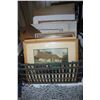 Image 1 : Box with Frames & Pictures   ***Heavy