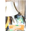 Image 1 : Box with a Mirror, a Lamp, Photo Albums & Misc.   ***Heavy