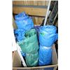 Image 1 : Collection of Tarps - Varying Sizes