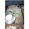 Image 1 : Box with Assorted Glassware & Dishes