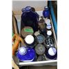 Image 1 : Box of Blue Bottles