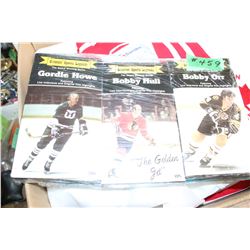 3 Hockey VHS Tapes