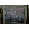 Image 1 : Framed Oil Painting of Trees