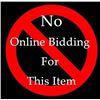 Image 1 : No Online Bidding for This Item
