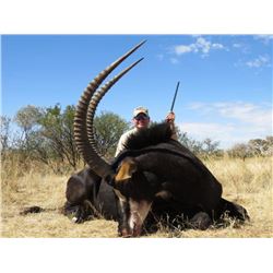 South African Sable & Victoria Falls Safari Combo in Northern Cape, 1 Hunter, 1 Observer