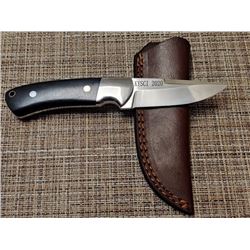 CUSTOM MADE KYSCI COMMEMORATIVE DROP POINT HUNTER KNIFE BY SABLE CUSTOM KNIVES