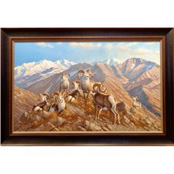 Framed “Stone Kings” by Michael Sieve