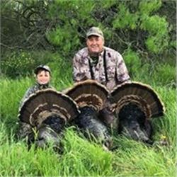 3 Day Rio Turkey/Hog/Predator hunt for 2 in Texas