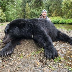 Alaskan Costal Black Bear for 1 Hunter