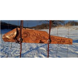 Custom Leather Rifle Scabbard