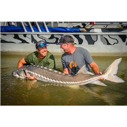 5th ANNUAL WILD SHEEP JURASSIC CLASSIC STURGEON FISHING TOURNAMENT TRIP FOR 2 ANGLERS