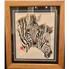 Image 1 : Original Zebra Painting in Acrylics