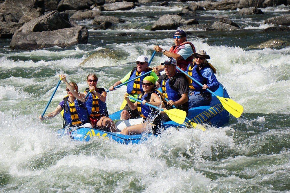 5day/4night whitewater rafting on Idaho's famous Main Salmon River for 2