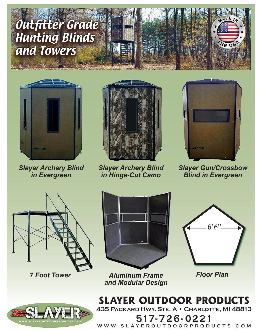 One Slayer Hunting Blind