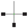 Image 2 : Trijicon TR24-3G: AccuPoint® 1-4x24 Riflescope w/ German #4 Crosshair, green dot, 30mm tube