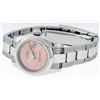 Image 9 : Rolex Ladies Stainless Steel Salmon Quickset Datejust Wristwatch With Rolex Box