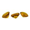 Image 2 : 16.14 ctw.Natural Round Cut Citrine Quartz Parcel of Three