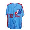 Image 1 : Montreal Expos Tim Raines Autographed  Jersey