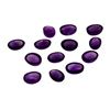 Image 2 : 10.60 ctw.Natural Oval Cabochon Amethyst Parcel of Thirteen