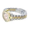 Image 5 : Rolex Ladies 2 Tone 14K MOP Sapphire & Diamond Datejust Wristwatch