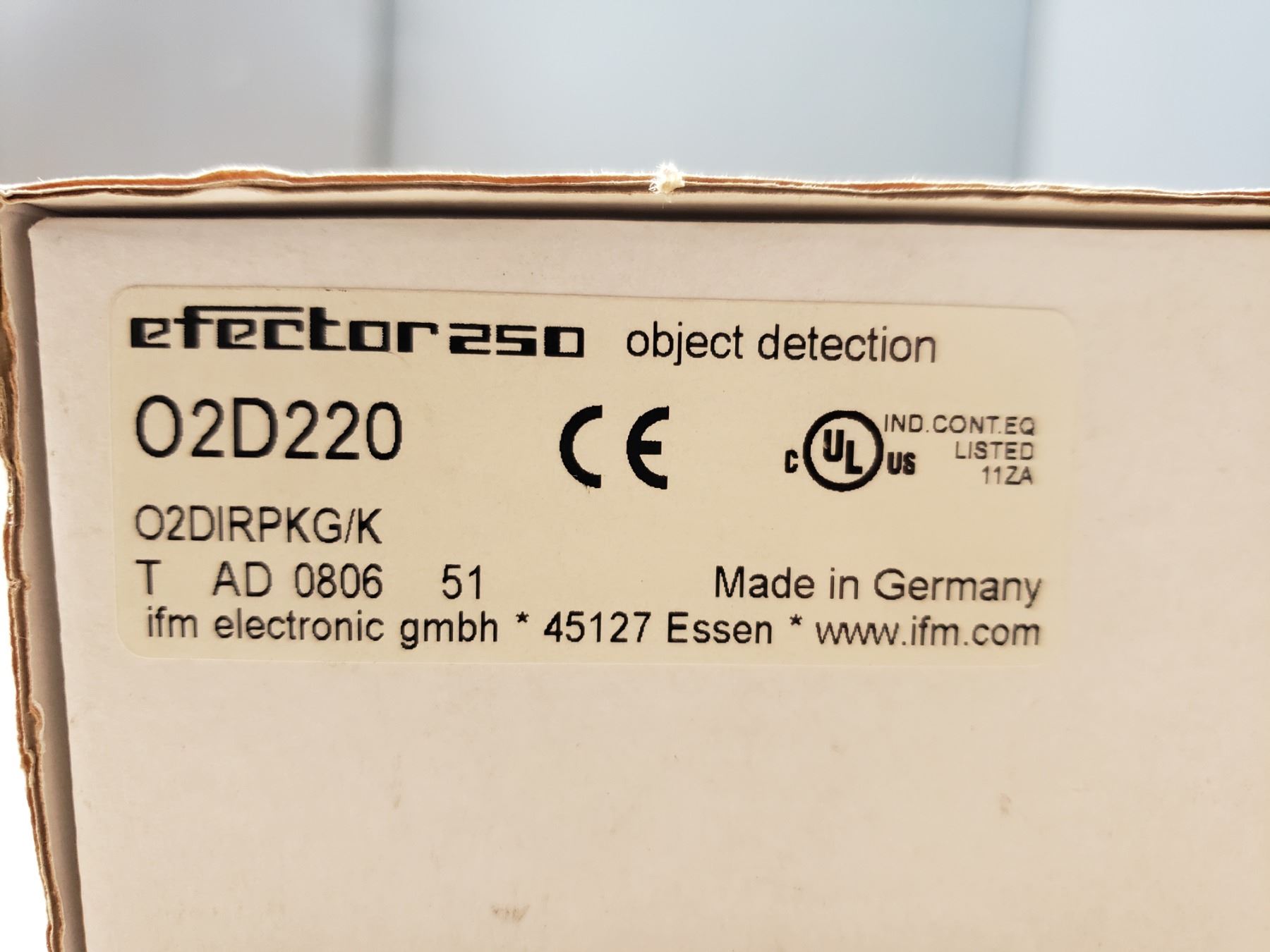 O2d220 IFM Efector 02D220 Object Detection Sensor - BTM Industrial