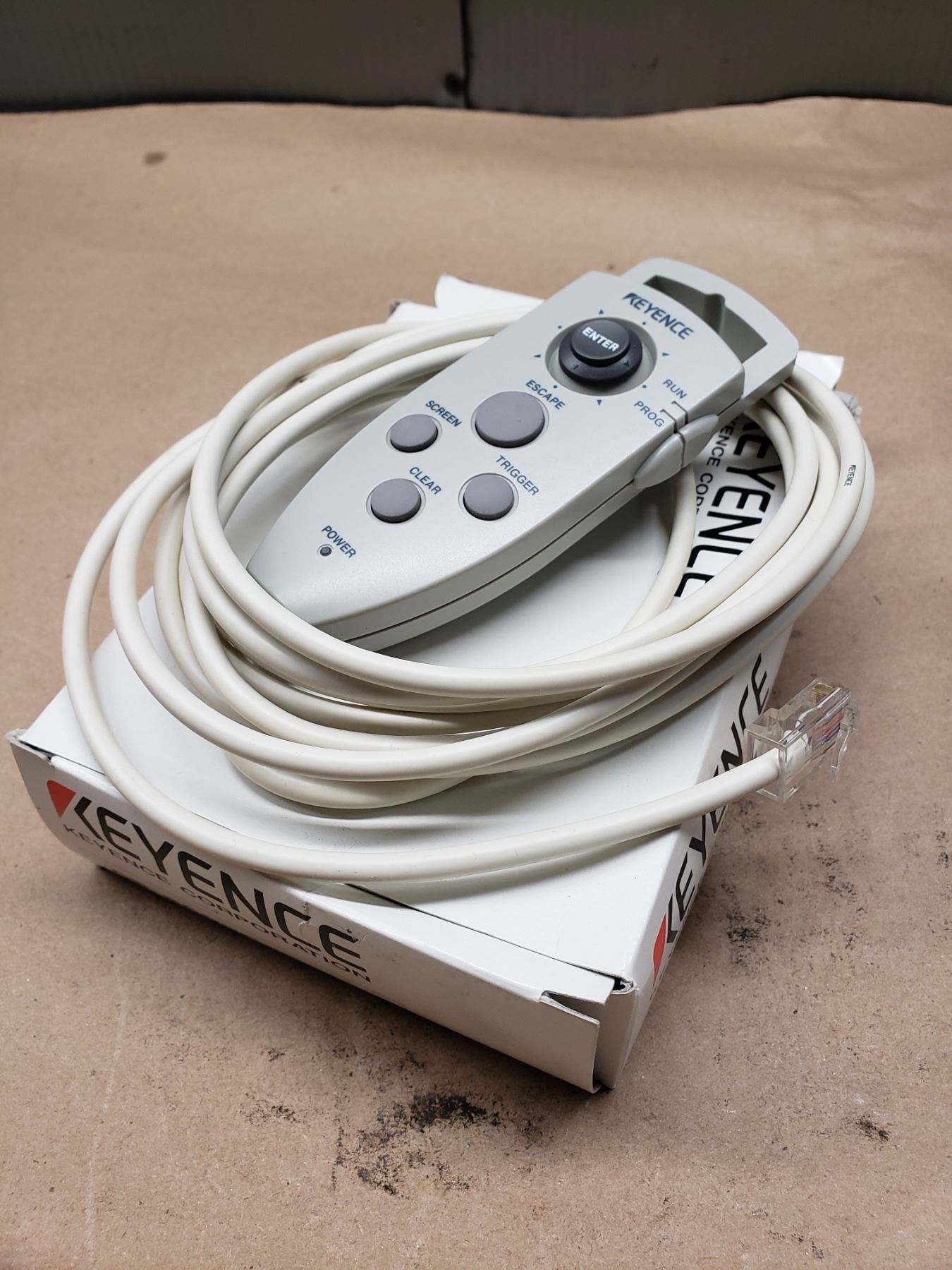 Keyence OP-30938 Machine Vision Camera Remote Console CV Pendant Controller