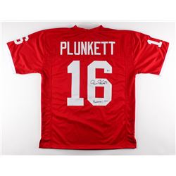 Jim Plunkett Signed Stanford Cardinal Jersey "Heisman 1970" (Beckett COA)