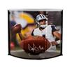 Image 1 : Dak Prescott Signed LE "The Duke" Official NFL Game Ball Inscribed "ROTY 16" with Curve Display Case