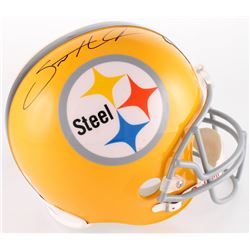 Santonio Holmes Signed Steelers Full-Size Helmet (JSA COA  Holmes Hologram)