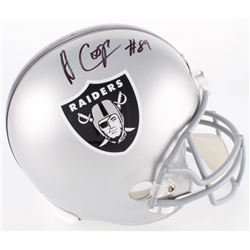 Amari Cooper Signed Raiders Full-Size Helmet (JSA COA)