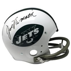 Joe Namath Signed Jets Full-Size Riddell TK Suspension Helmet (JSA COA)