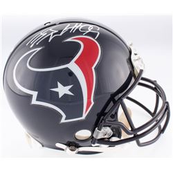 J.J. Watt Signed Texans Authentic On-Field Full-Size Helmet (JSA COA  Watt Hologram)