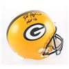 Image 1 : Brett Favre Signed Packers Full-Size Helmet Inscribed "HOF 16" (JSA COA)