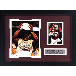 Eddie Lacy Signed Alabama Crimson 16x21 Custom Framed Photo Display (Radtke COA)