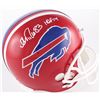 Image 1 : Andre Reed Signed Bills Throwback Full-Size Helmet Inscribed "HOF 14" (SGC COA)