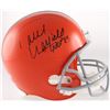 Image 1 : Paul Warfield Signed Browns Full Size Throwback Helmet Inscribed "HOF 83" (Radtke COA)