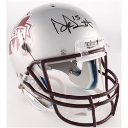Dak Prescott Signed Mississippi State Bulldogs Full-Size Helmet (Radtke COA  Prescott Hologram)